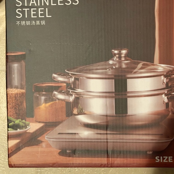Premium Stainless Steel Steamer Set - Picture 1 of 4